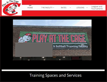 Tablet Screenshot of playatthecage.com